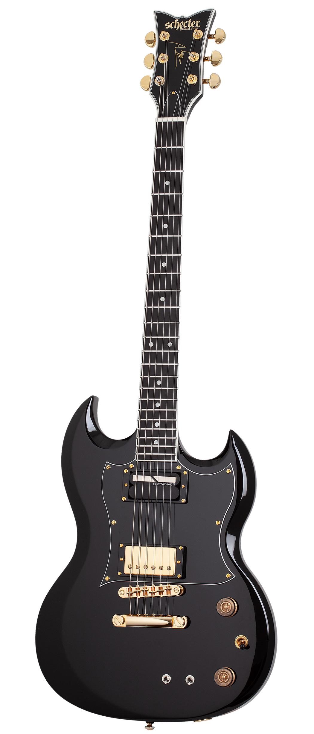 Schecter Zacky Vengeance ZV-H6LLYW66D Electric Guitar in Black